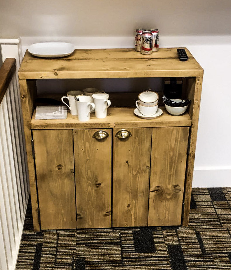 Holt Junior - Handmade Reclaimed Wood Cabinet, Caddy - Cafe, Bar, Restaurant | Hand & Craft Furniture