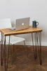 Nattura Handmade Hairpin Live Edge Mini Desk Made to Order