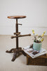 EX Display Cast Iron Industrial Factory Stool