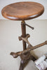 EX Display Cast Iron Industrial Factory Stool