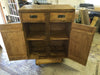 HUSFREYJA (Cabinet) - Handmade Industrial Chic Reclaimed Solid Wood TV console, Cabinet, Cupboard. Custom Made To Order.