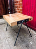 KYSSA - (Open Legged) - Round Bar Live Edge Coffee Table | Hand & Craft Furniture