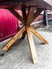 ENN (Wood Only) - Handmade Reclaimed Wood Table with Star Leg supports. Cafe Bar Restaurant. Custom Made to Order.