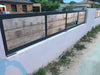 BILJA - Large Reclaimed Wood and Steel Fencing/Gate/Door for Garden/Patio/Driveway | Hand & Craft Furniture
