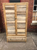 TRYGGR - Hand Made Reclaimed Slated wood Front and Side Wardrobe With or Without Drawer
