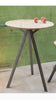 PUULIP - Round and Stool Set Handmade Industrial Chic Reclaimed Wood 3 legged Table Custom Made to Order.