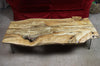 Baomr - Hand made Stunning Huge Solid Reclaimed Wooden Live Edge Coffee Table. Unique One off | Hand & Craft Furniture