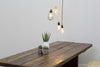 MEGIN - Hand made Stunning Huge Solid Reclaimed Wooden Dining Table. Custom made to Order