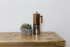 GINNREDIN (Poser) - Handmade Industrial Chic Reclaimed Wood and Steel Legs Hig Poser Table. Cafe Bar Restaurant