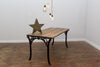 VAEN - Handmade Industrial Chic Reclaimed Wood with Wrought Iron Legs Table. Custom Made to Order.