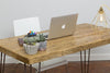 BORD - Handmade Industrial Chic Reclaimed Wood Hairpin Leg Desk Table | Hand & Craft Furniture