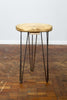 SAETI - Industrial Chic Reclaimed Wood Hairpin Leg Handmade Stool. Cafe, Bar, Restaurant. Custom Made To Order.