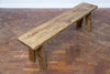 RAMMLIGR (Bench) - Handmade Reclaimed Wood Medium Bench Seat. Cafe Bar Restaurant. Custom Made to Order.