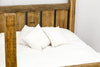 PAGALL - Handmade Reclaimed Wood Gated End Bed