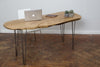 EOLI - Handmade Industrial Chic Live Edge Hairpin Leg Desk | Hand & Craft Furniture