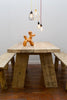 RAMMLIGR (Table) - Handmade Reclaimed Wood Table. Cafe Bar Restaurant. Custom Made to Order.
