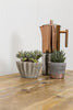 GINNREDIN (Poser) - Handmade Industrial Chic Reclaimed Wood and Steel Legs Hig Poser Table. Cafe Bar Restaurant