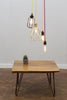NATTURA - (Small) Handmade Live Edge Hairpin Leg Small Coffee Table | Hand & Craft Furniture