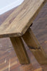 RAMMLIGR (Bench) - Handmade Reclaimed Wood Medium Bench Seat. Cafe Bar Restaurant. Custom Made to Order.