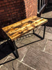 BYGGJA - Industrial Chic Reclaimed Wood Hand Made Table. Cafe Bar Restaurant. Custom Made To Order.