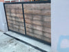BILJA - Large Reclaimed Wood and Steel Fencing/Gate/Door for Garden/Patio/Driveway | Hand & Craft Furniture