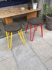 HINN - Mini Prime Reclaimed Wooden stools with Hairpin legs - Made to Order - Other Colours available