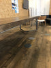 LENGO (Conference) - Handmade Industrial Chic Reclaimed Wood with Steel Chevron Style Legs Table. Cafe Bar Restaurant. Custom Made to Order.