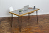 GORSIMI (1 drawer) - Handmade Industrial Chic with Reclaimed Wood and Hairpin Legs Desk | Hand & Craft Furniture