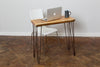 NATTURA (Tall) - Handmade Industrial Chic Reclaimed Wood Hairpin Led Desk | Hand & Craft Furniture