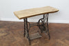 NOKKVIOR - Singer sewing Machine Leg Desk, hall table | Hand & Craft Furniture