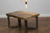 LYSTA - Handmade Industrial Chic Reclaimed Wood and Steel Legs Coffee Table | Hand & Craft Furniture