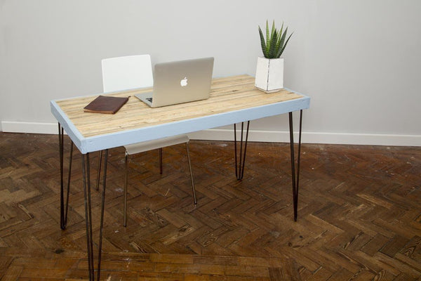 DVEGR - Handmade Industrial Chic Reclaimed Wood Hairpin Leg Table. Custom Made To Order.