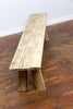 Rammligr Handmade Reclaimed Wood Large Bench Seat. Cafe Bar Restaurant. Custom Made to Order.