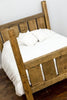 PAGALL - Handmade Reclaimed Wood Gated End Bed